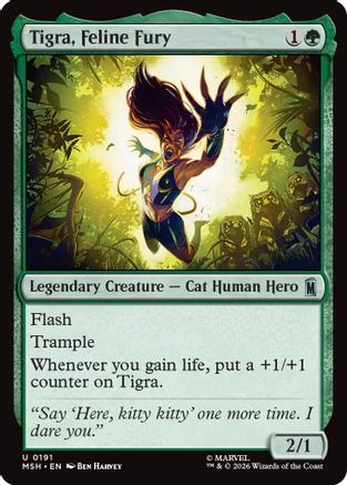 Tigra, Feline Fury [MSH 191]