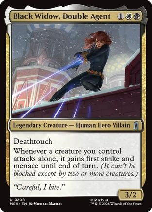 Black Widow, Double Agent [MSH 208]