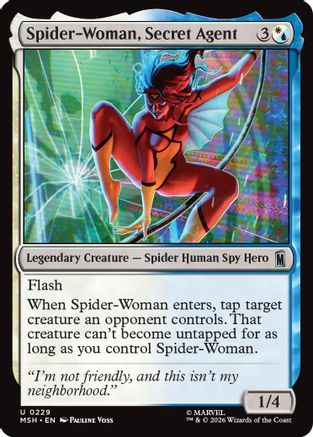 Spider-Woman, Secret Agent [MSH 229]  Foil