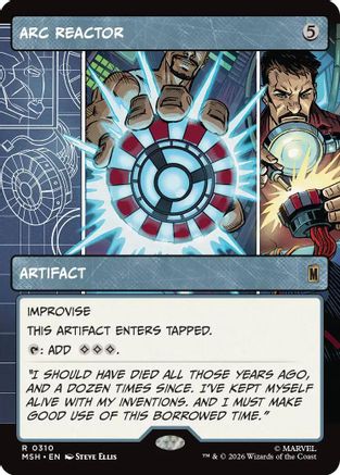 Arc Reactor (Borderless) [MSH 310]  Foil
