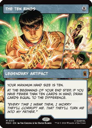 The Ten Rings (Borderless) [MSH 313]  Foil