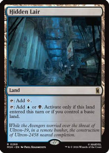 {@@MSH R} Hidden Lair [MSH 269]