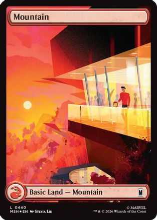 Mountain (0440) (Surge Foil) [MSH 440]  Foil