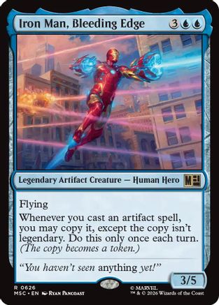 Iron Man, Bleeding Edge [MSC 626]  Foil