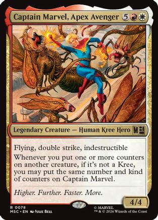Captain Marvel, Apex Avenger [MSC 078]