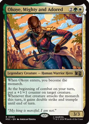 Okoye, Mighty and Adored [MSC 089]