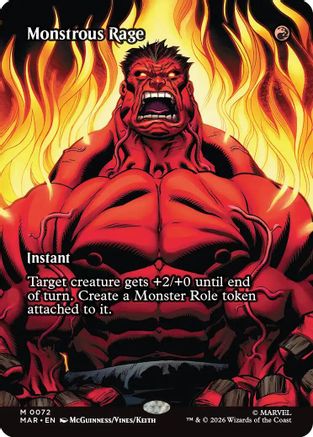 Monstrous Rage (Borderless) [MAR 072]