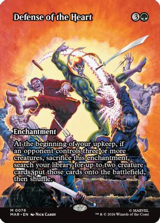 Defense of the Heart (Borderless) [MAR 076]