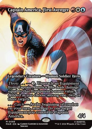 Captain America, First Avenger (Borderless) [MAR 088]