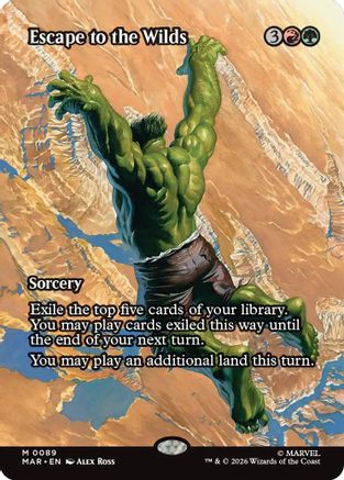 Escape to the Wilds (Borderless) [MAR 089]
