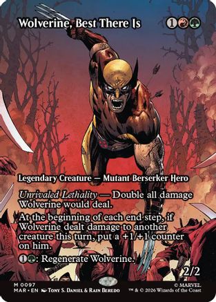 Wolverine, Best There Is (Borderless) [MAR 097]
