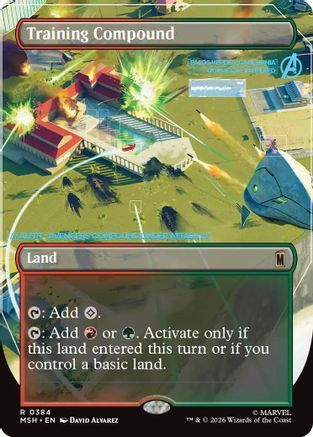 Training Compound (Borderless) [MSH 384]  Foil