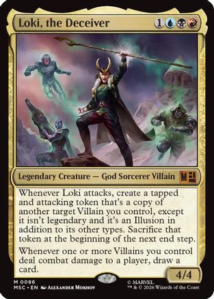Loki, the Deceiver (Surge Foil) [MSC 086]  Foil