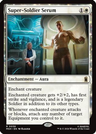 Super-Soldier Serum [MSH 038]  Foil