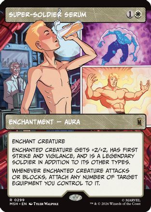 Super-Soldier Serum (Borderless) [MSH 299]  Foil