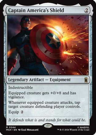 Captain America's Shield [MSH 244]  Foil