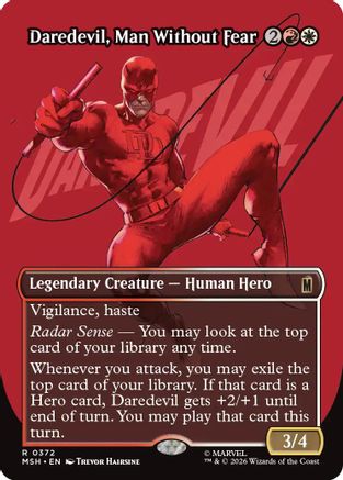 Daredevil, Man Without Fear (Borderless) (0372) [MSH 372]