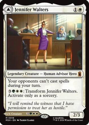Jennifer Walters [MSH 018]  Foil