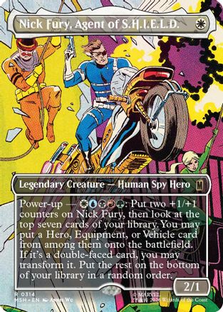 Nick Fury, Agent of S.H.I.E.L.D. (Borderless) [MSH 314]