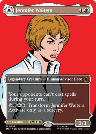 Jennifer Walters (Borderless) (0388) [MSH 388]  Foil