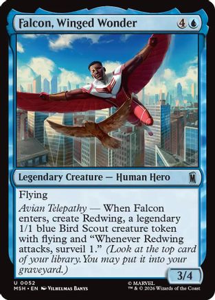 Falcon, Winged Wonder [MSH 052]
