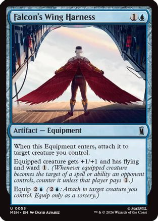 Falcon's Wing Harness [MSH 053]  Foil