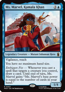 {@@MSH R} Ms. Marvel, Kamala Khan [MSH 067]