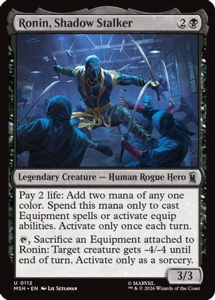 Ronin, Shadow Stalker [MSH 112]  Foil