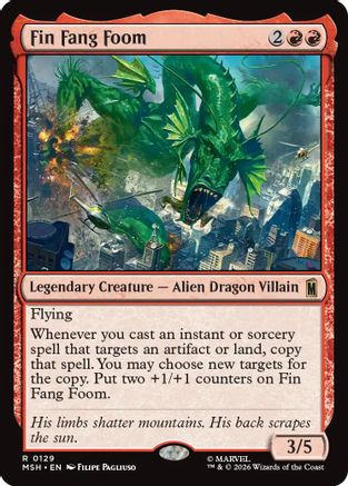 Fin Fang Foom [MSH 129]  Foil