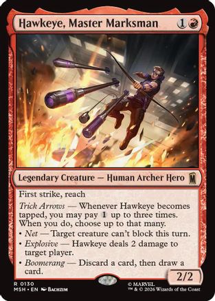 Hawkeye, Master Marksman [MSH 130]  Foil
