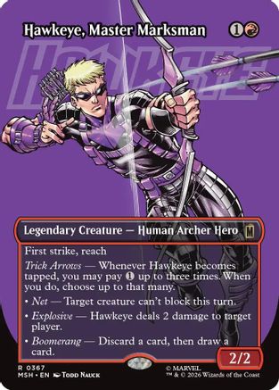 Hawkeye, Master Marksman (Borderless) [MSH 367]