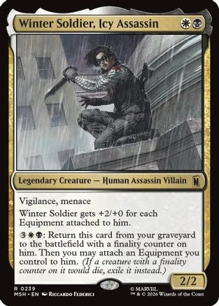 Winter Soldier, Icy Assassin [MSH 239]  Foil
