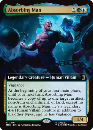 Absorbing Man (Extended Art) [MSH 416]