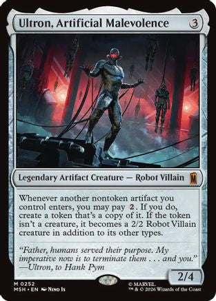 Ultron, Artificial Malevolence [MSH 252]