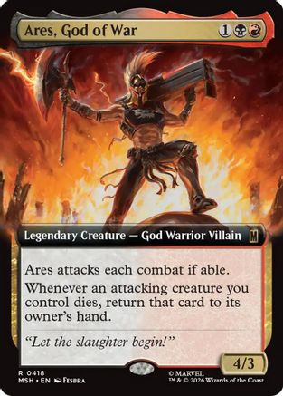 Ares, God of War (Extended Art) [MSH 418]