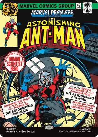 The Astonishing Ant-Man (Borderless) [MSH 397]  Foil