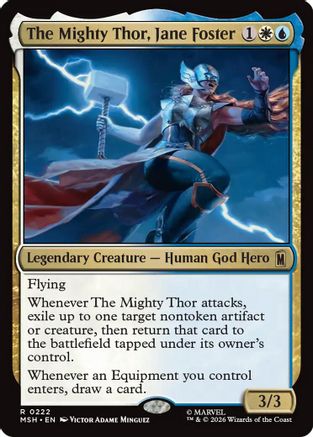 The Mighty Thor, Jane Foster [MSH 222]