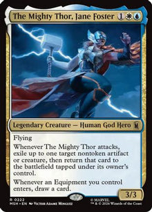 {@@MSH R} The Mighty Thor, Jane Foster [MSH 222]