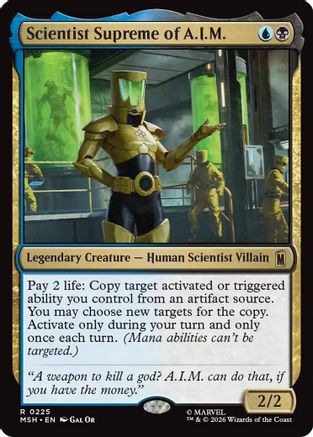 Scientist Supreme of A.I.M. [MSH 225]