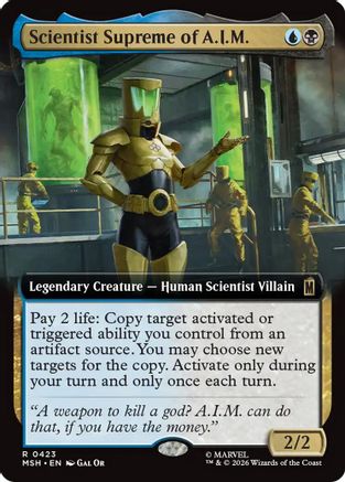 Scientist Supreme of A.I.M. (Extended Art) [MSH 423]  Foil