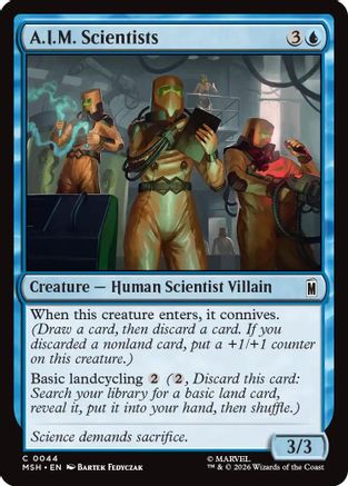 A.I.M. Scientists [MSH 044]