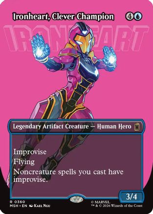 Ironheart, Clever Champion (Borderless) [MSH 360]  Foil