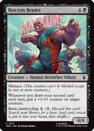 Roxxon Brutes [MSH 113]  Foil