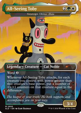 All-Seeing Toby - Sovereign Okinec Ahau [SLD 2695]  Foil