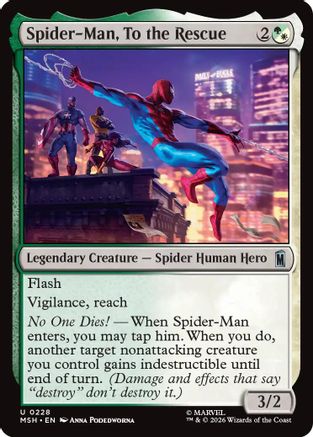 Spider-Man, To the Rescue [MSH 228]