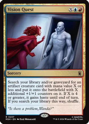 {@R} Vision Quest [Marvel Super Heroes] [MSH 237]