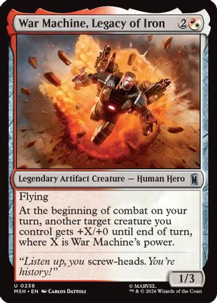 War Machine, Legacy of Iron [MSH 238]