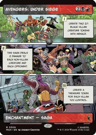 Avengers: Under Siege (Showcase) [MSH 306]