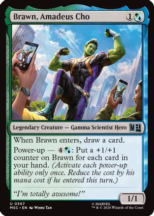 Brawn, Amadeus Cho [MSH 567]