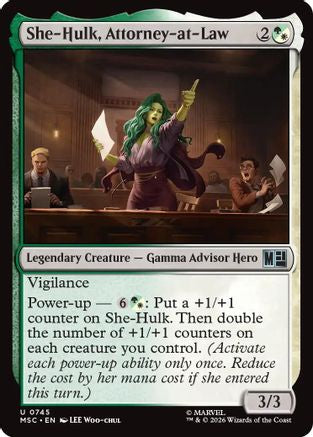 She-Hulk, Attorney-at-Law [MSH 745]